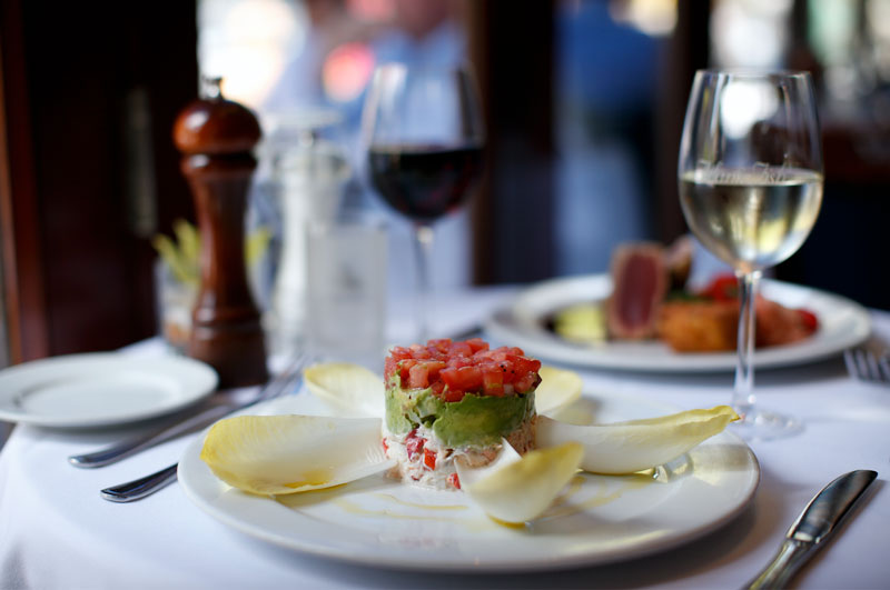 Seafood appetizer from Atlantic Fish Co